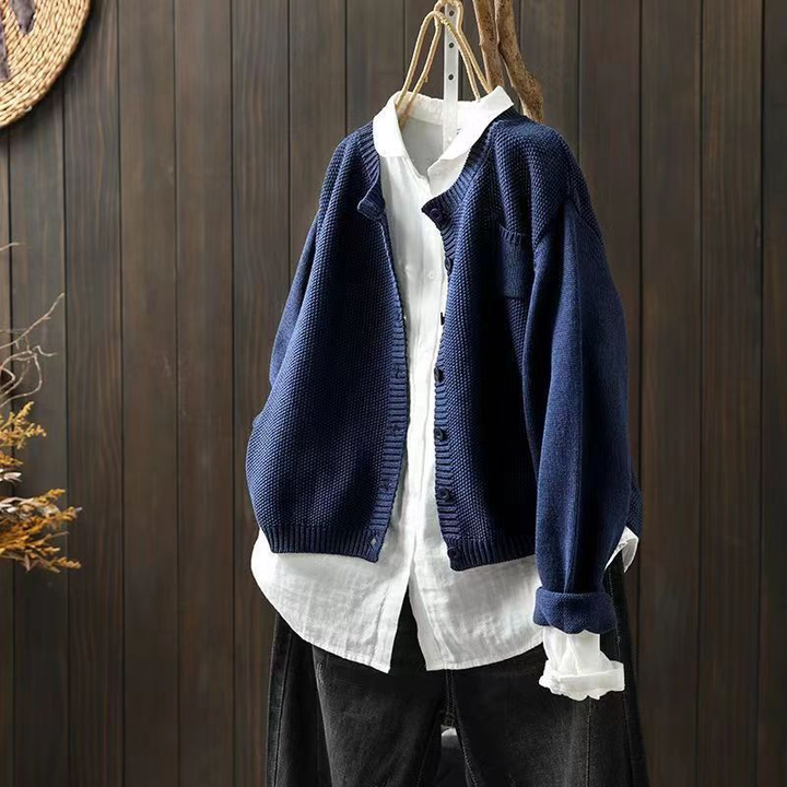 Agnès Paris | Cardigan Maille Texturée Ample Brigitte
