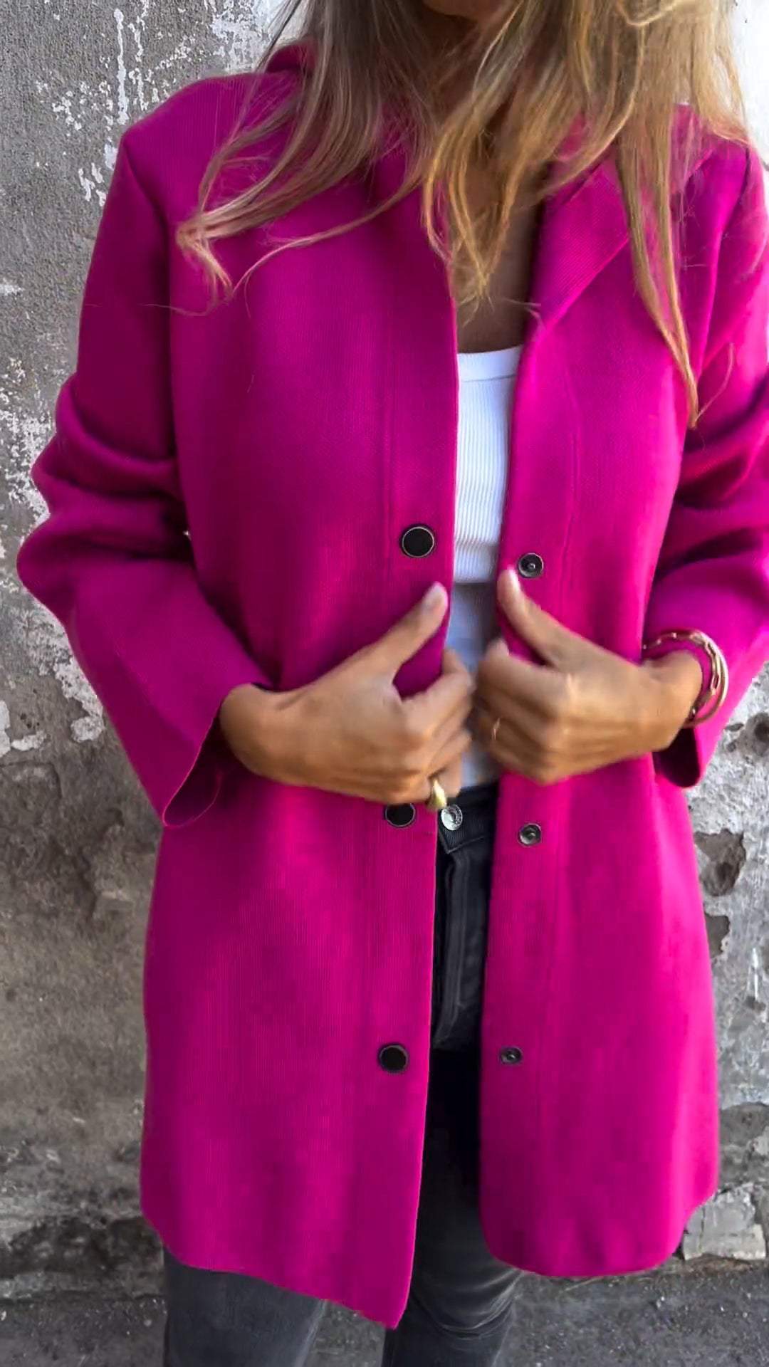 Agnès Paris | GILET LONG CHIC AVEC CAPUCHE