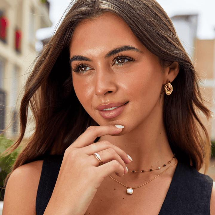 Agnès Paris | BAGUE DORÉE SAHARA À COUCHES