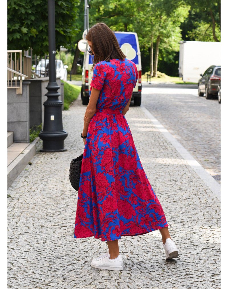 Agnès Paris | Robe Fleurie de Sophistication