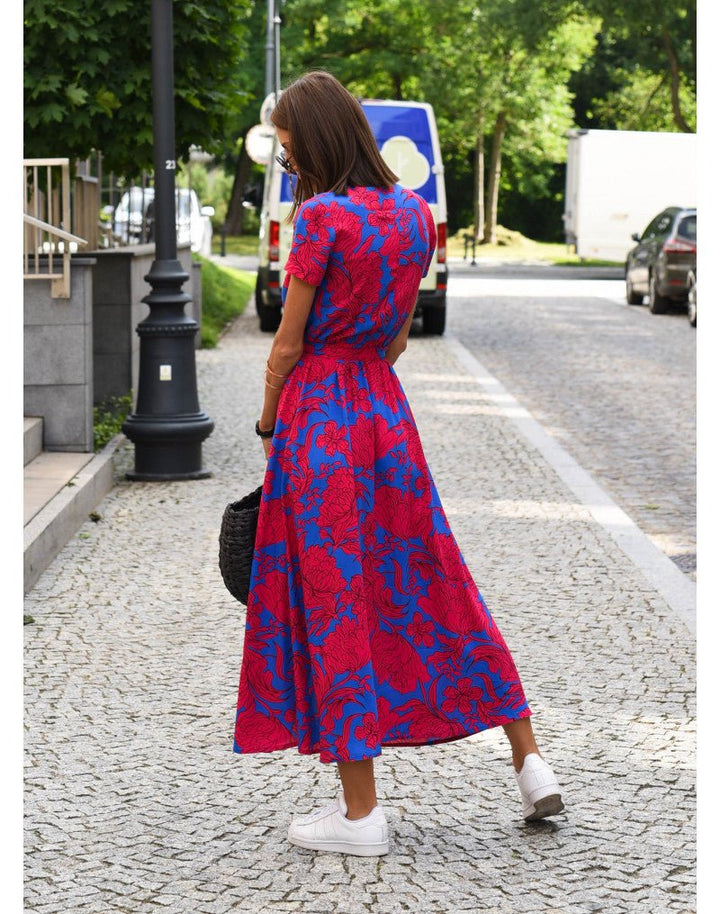 Agnès Paris | Robe Fleurie de Sophistication