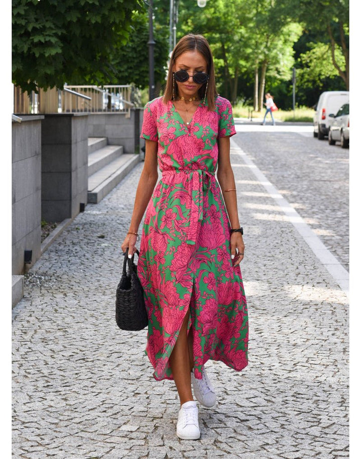 Agnès Paris | Robe Fleurie de Sophistication