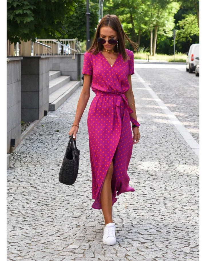 Agnès Paris | Robe Fleurie de Sophistication