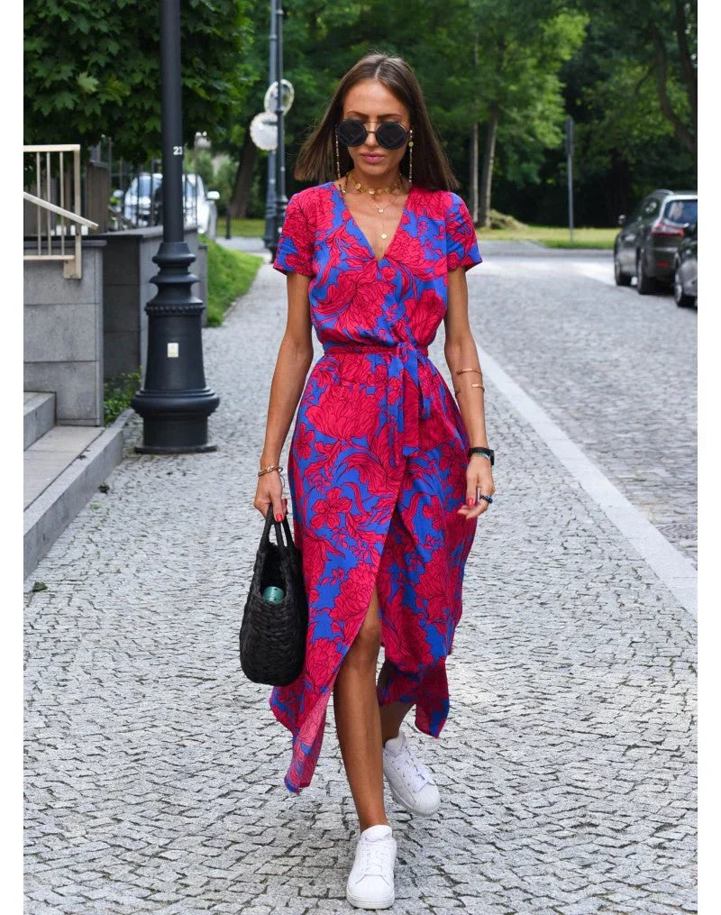 Agnès Paris | Robe Fleurie de Sophistication