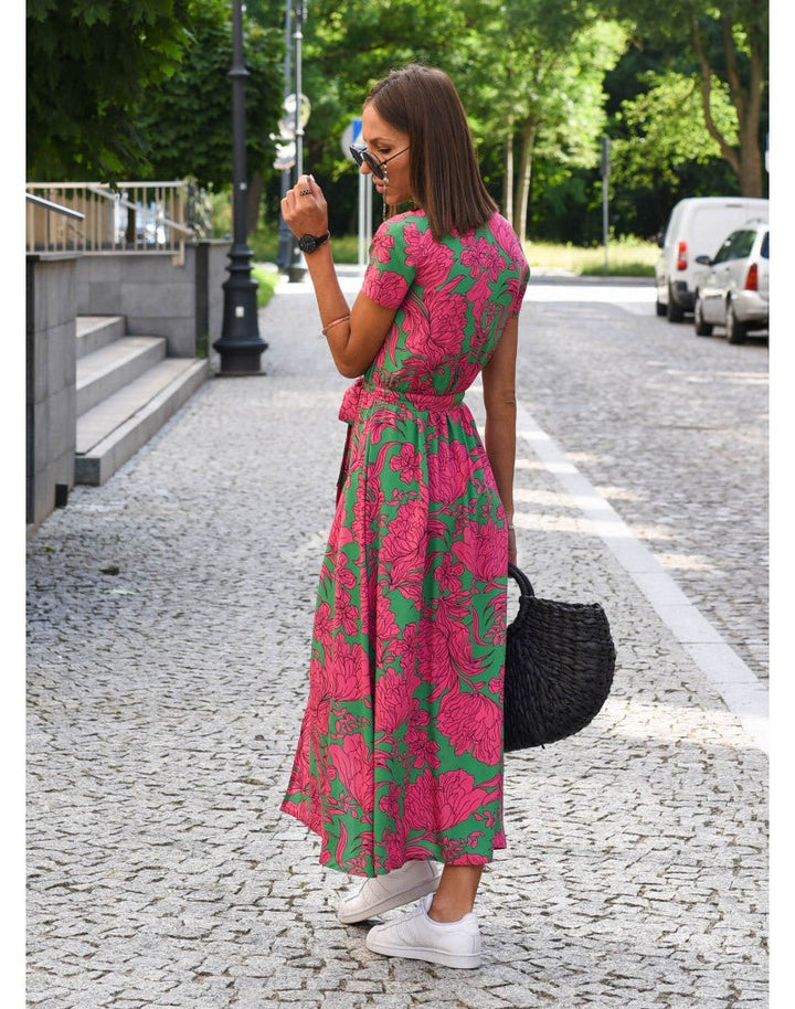 Agnès Paris | Robe Fleurie de Sophistication