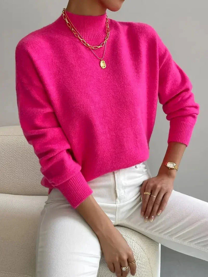Agnès Paris | Pull Col Montant Doux Christine