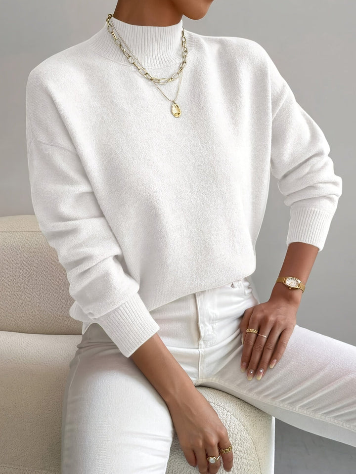 Agnès Paris | Pull Col Montant Doux Christine