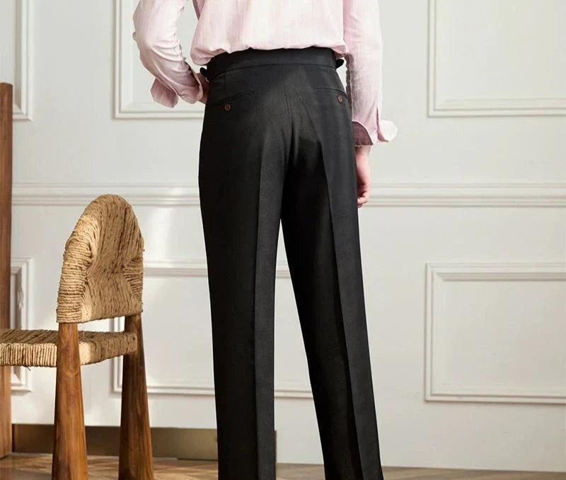 Agnès Paris | Pantalon fluide taille haute élégant
