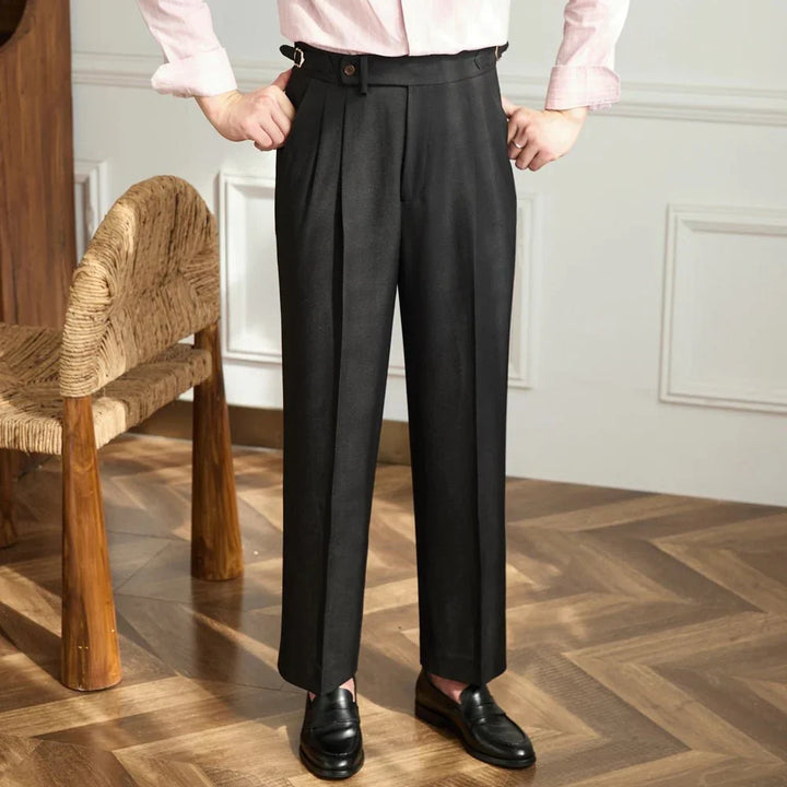 Agnès Paris | Pantalon fluide taille haute élégant