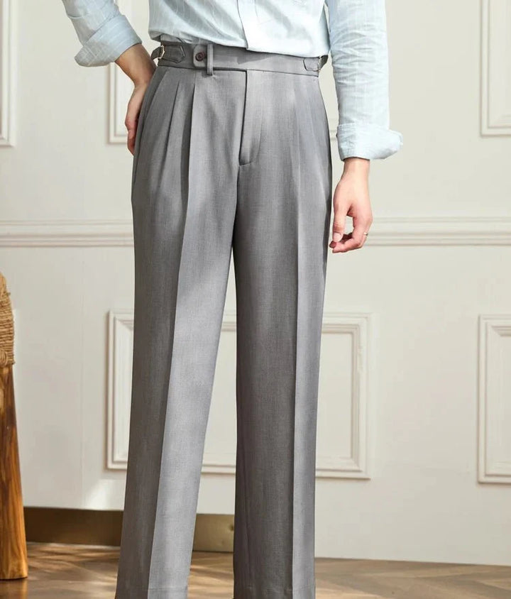 Agnès Paris | Pantalon fluide taille haute élégant