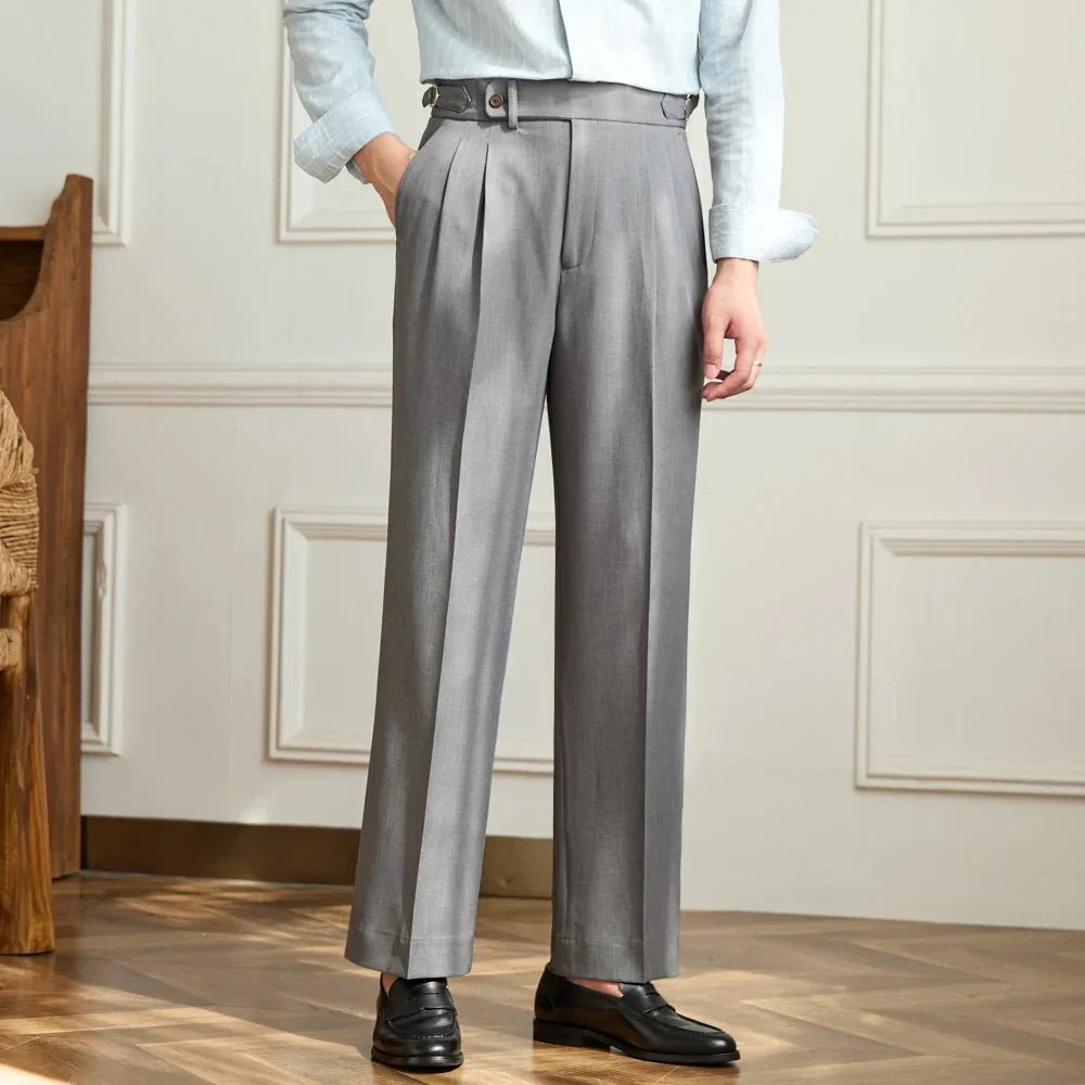 Agnès Paris | Pantalon fluide taille haute élégant