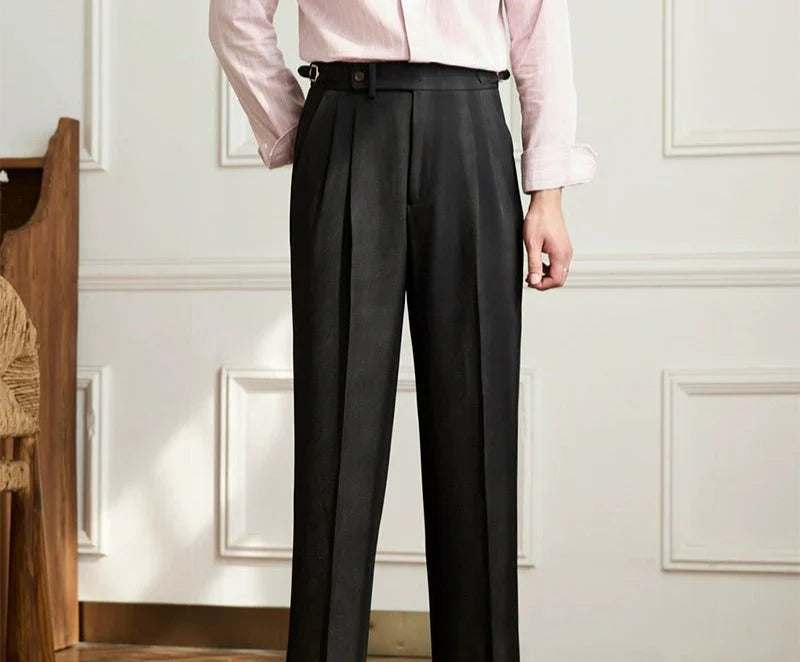 Agnès Paris | Pantalon fluide taille haute élégant