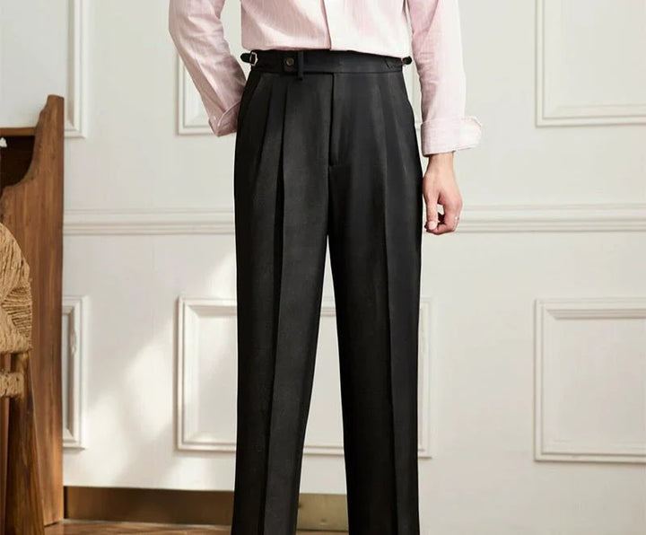 Agnès Paris | Pantalon fluide taille haute élégant