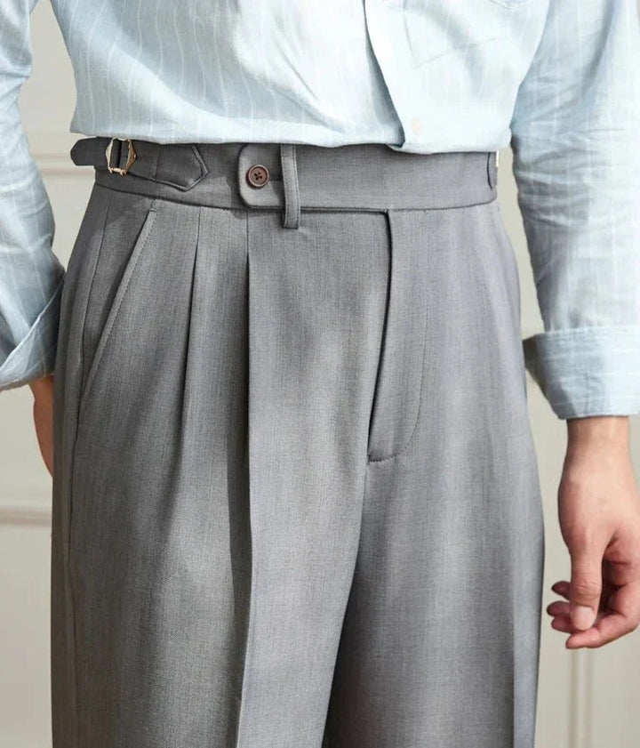 Agnès Paris | Pantalon fluide taille haute élégant