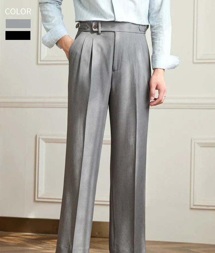 Agnès Paris | Pantalon fluide taille haute élégant
