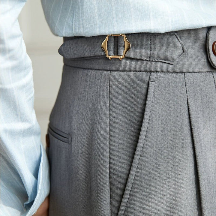 Agnès Paris | Pantalon fluide taille haute élégant