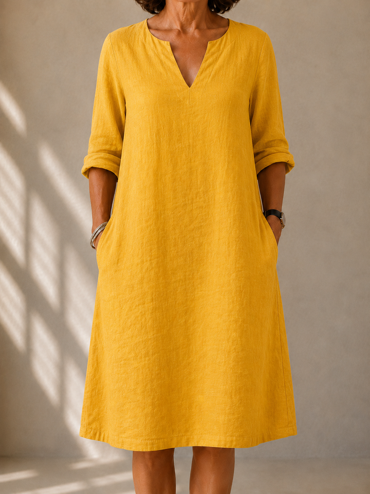 Agnès Paris | Robe Fluide Manches Longues Monique