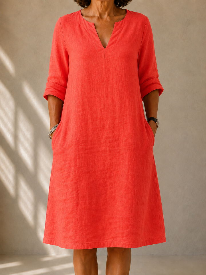 Agnès Paris | Robe Fluide Coupe Droite Margot