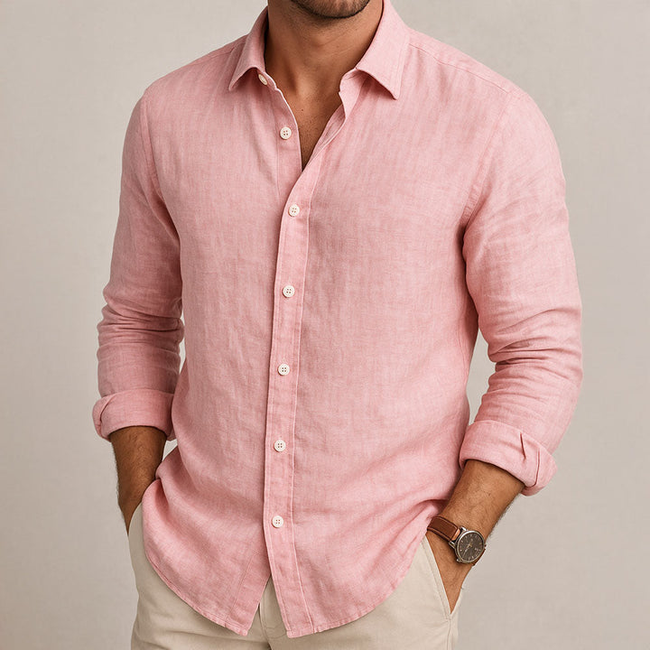 Agnès Paris | CHEMISE ESSENTIELLE EN LIN POUR HOMME