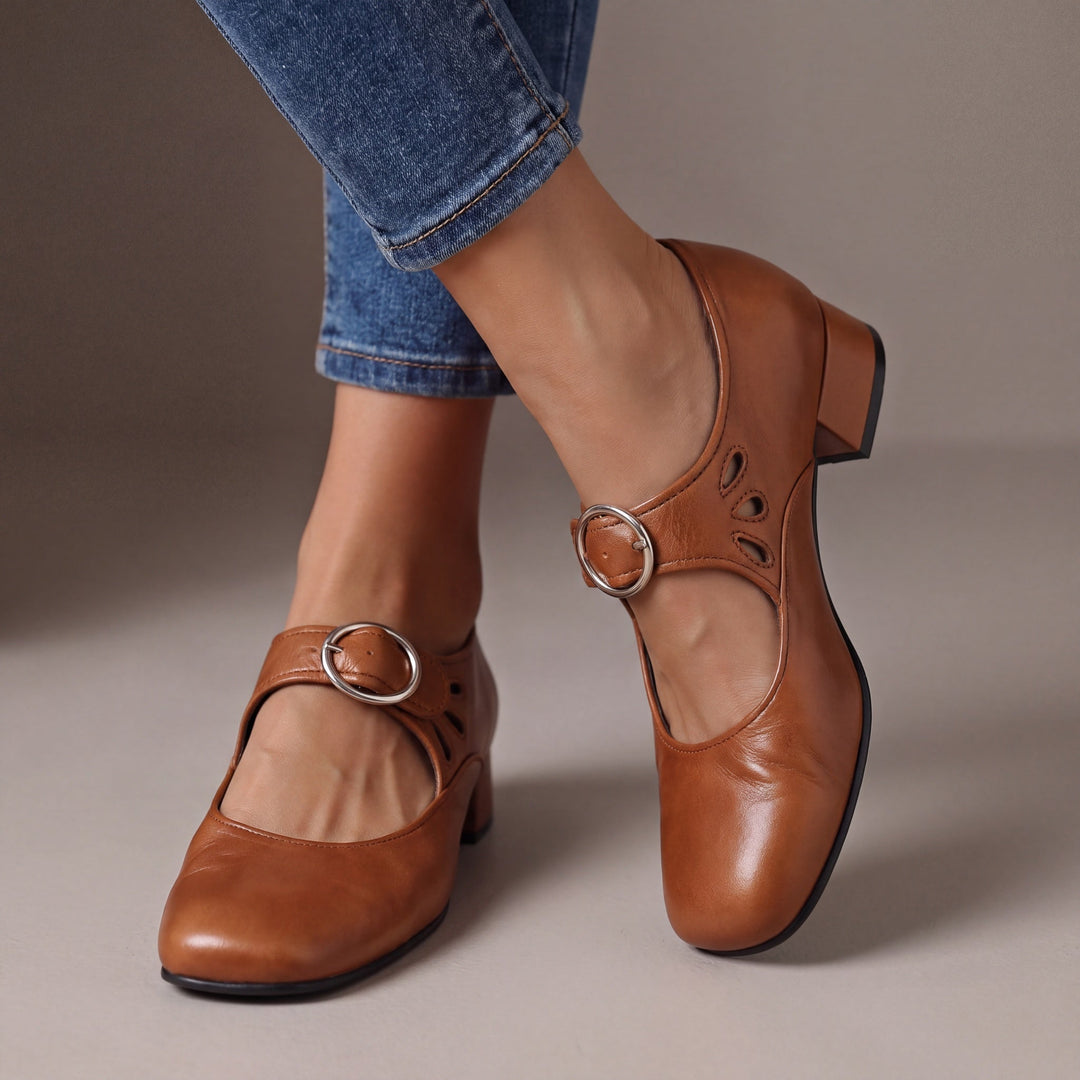 Agnès Paris | Babies en Cuir Souple Nathalie