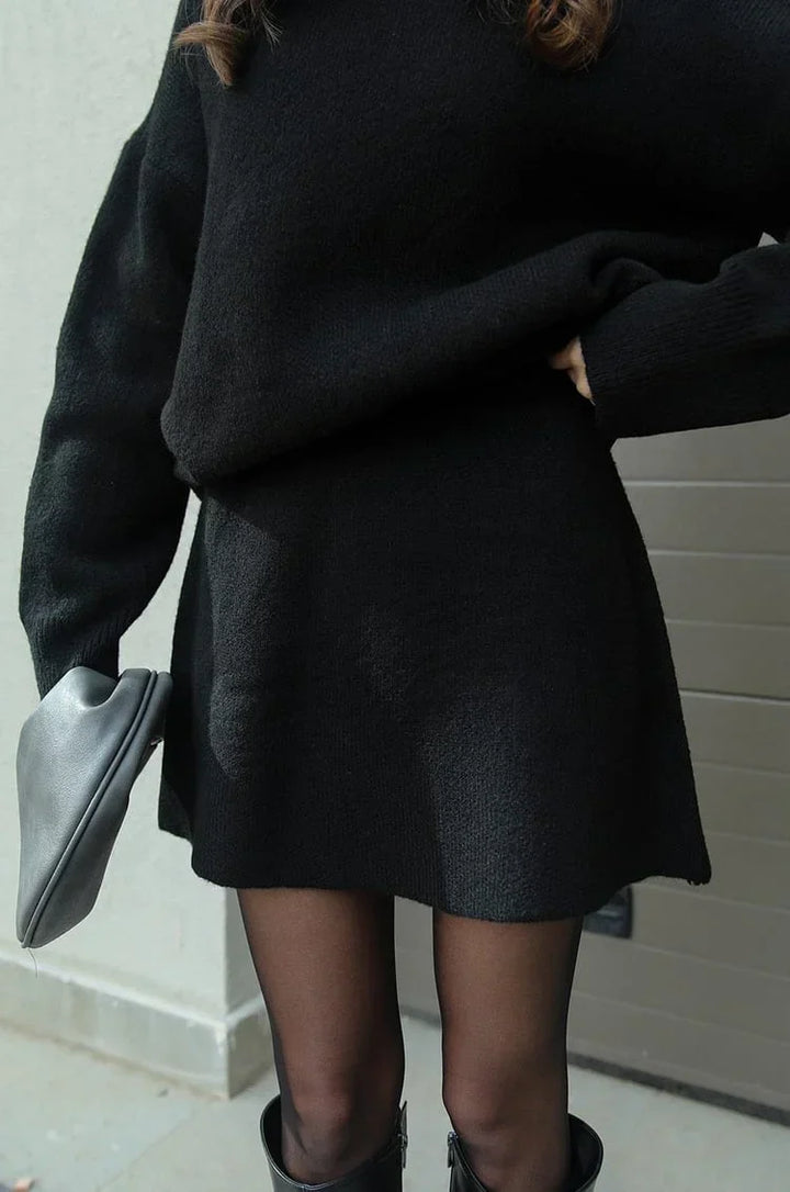 Agnès Paris | ENSEMBLE MAILLE PULL ET JUPE