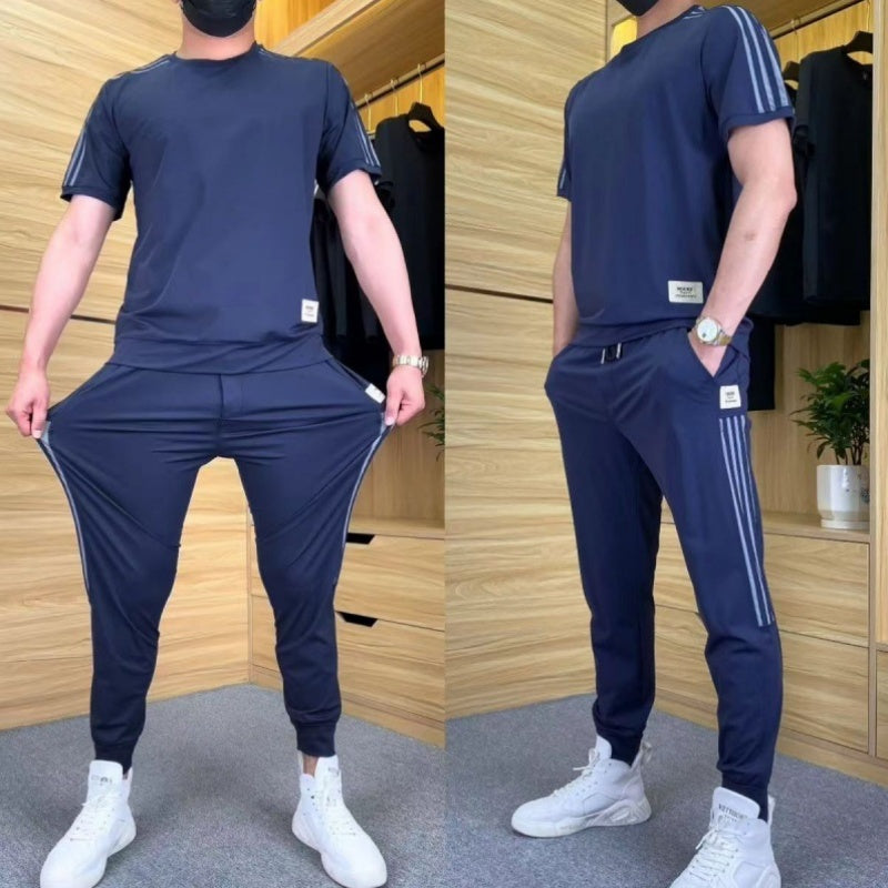 Agnès Paris | COMPLET HOMME EN MATÉRIAU DE LUXE AVEC ÉLASTIQUE