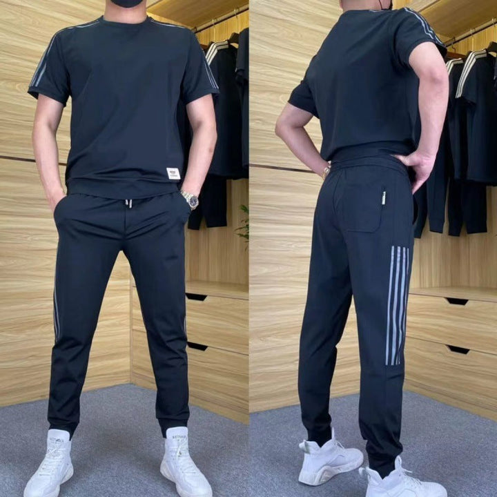 Agnès Paris | COMPLET HOMME EN MATÉRIAU DE LUXE AVEC ÉLASTIQUE