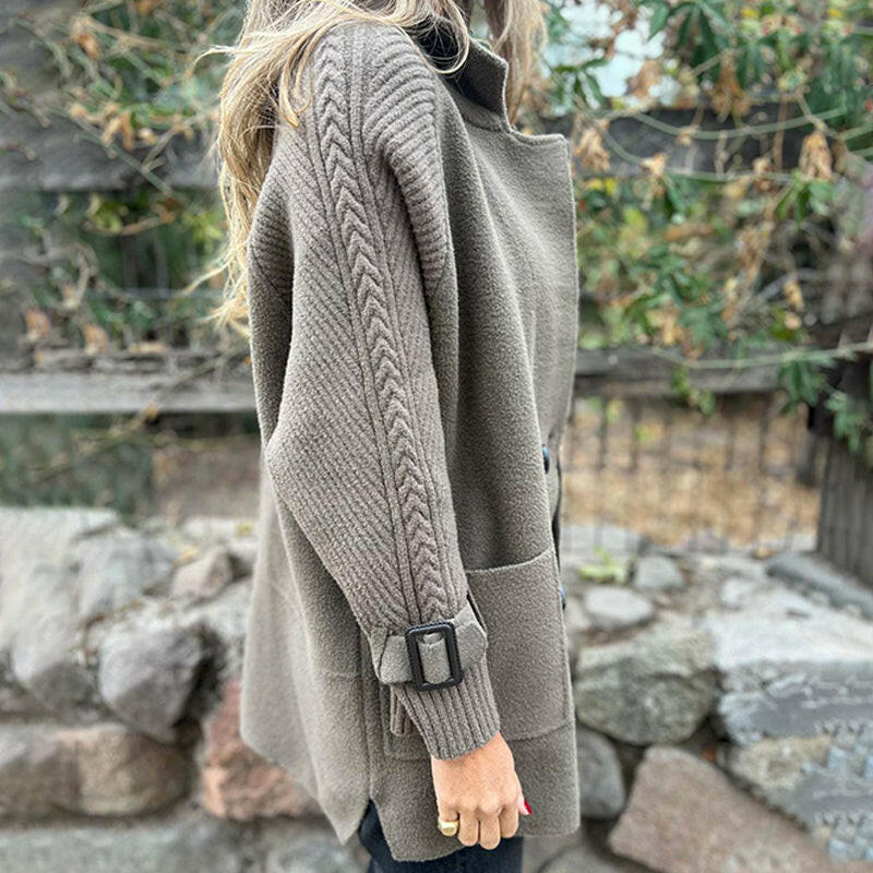 Agnès Paris | MANTEAU MI-LONG À DOUBLE BOUTONNAGE