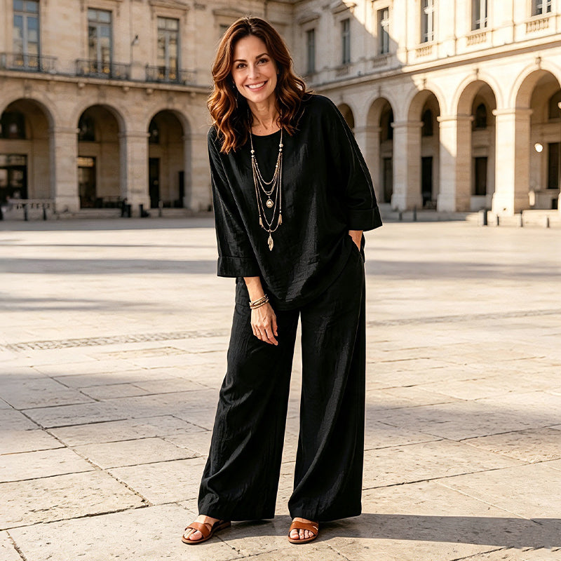Agnès Paris | Ensemble Fluide Effet Lin Véronique