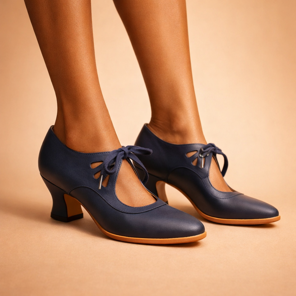 Agnès Paris | Escarpins Lacés Rétro Sylvie