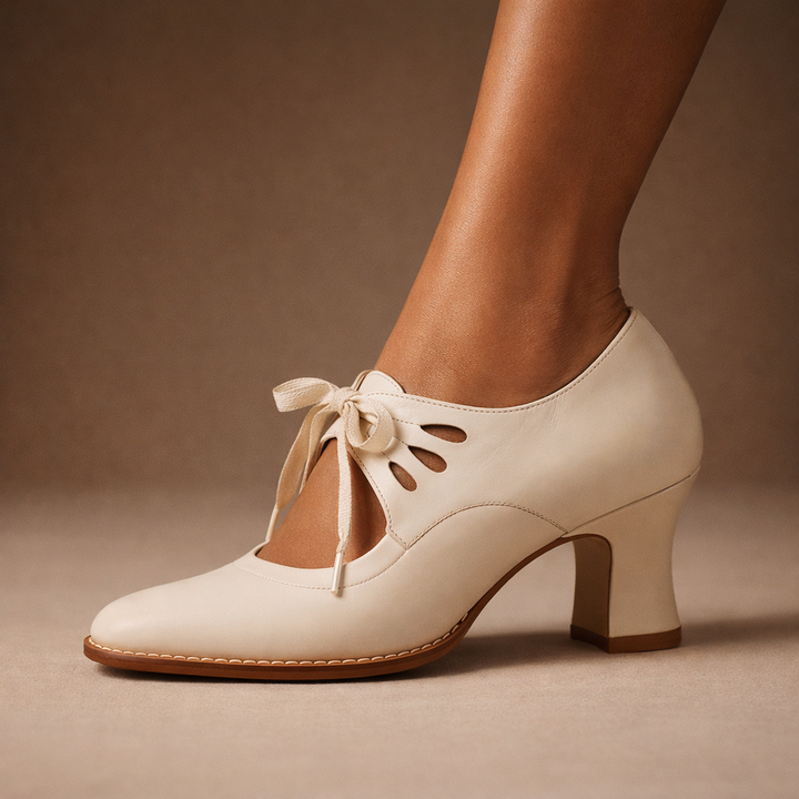 Agnès Paris | Escarpins Lacés Rétro Sylvie