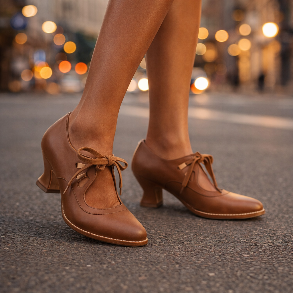 Agnès Paris | Escarpins Lacés Rétro Sylvie