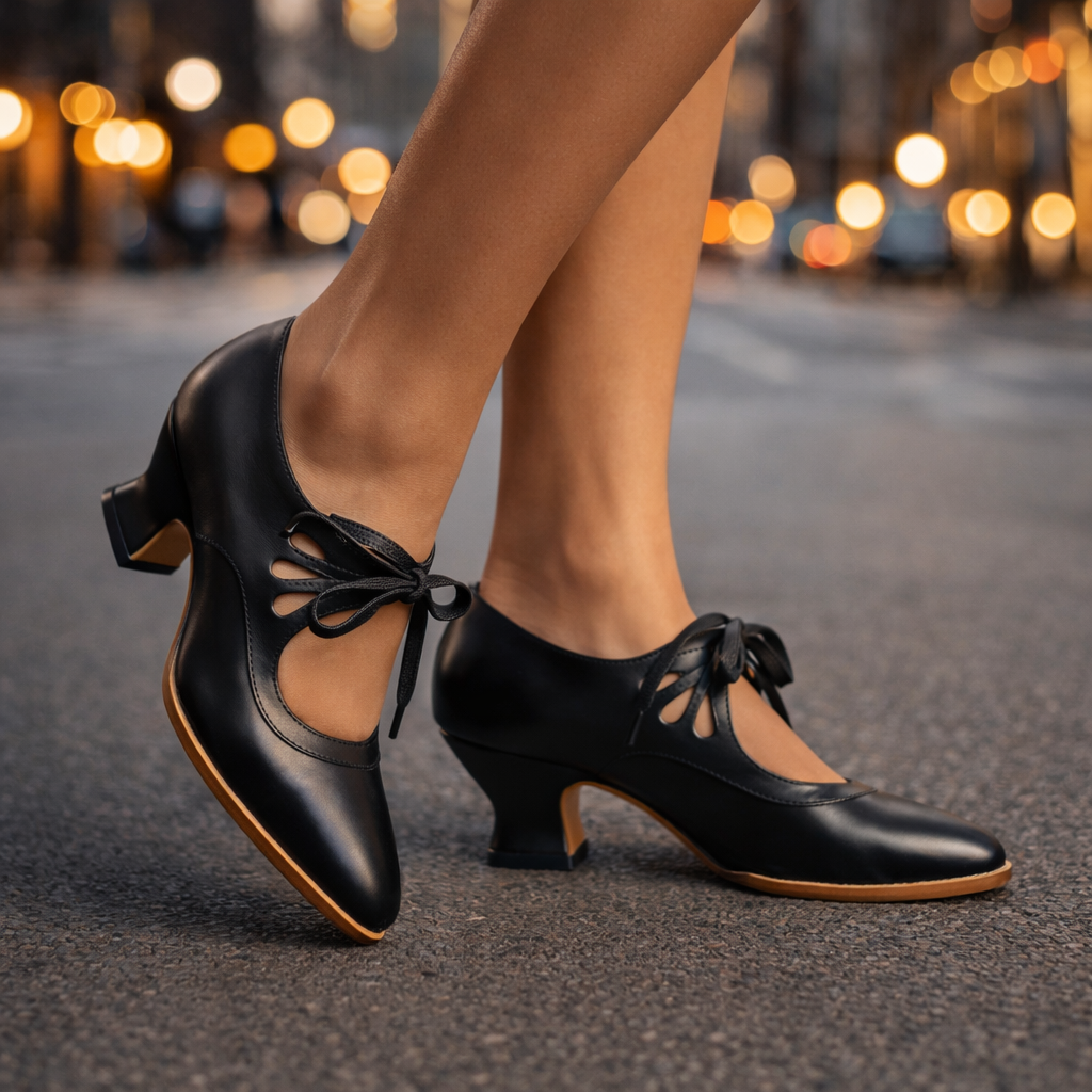 Agnès Paris | Escarpins Lacés Rétro Sylvie