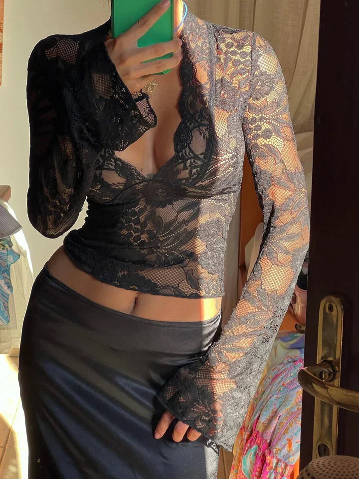 Agnès Paris | ADÈLE TOP EN DENTELLE