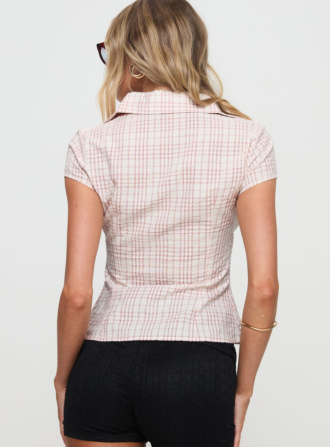 Agnès Paris | TOP À CARREAUX