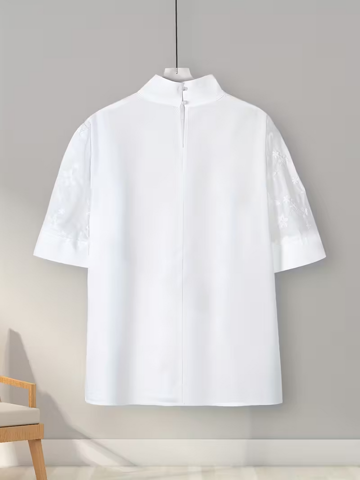 Agnès Paris | Blouse Élégante à Motifs Floraux