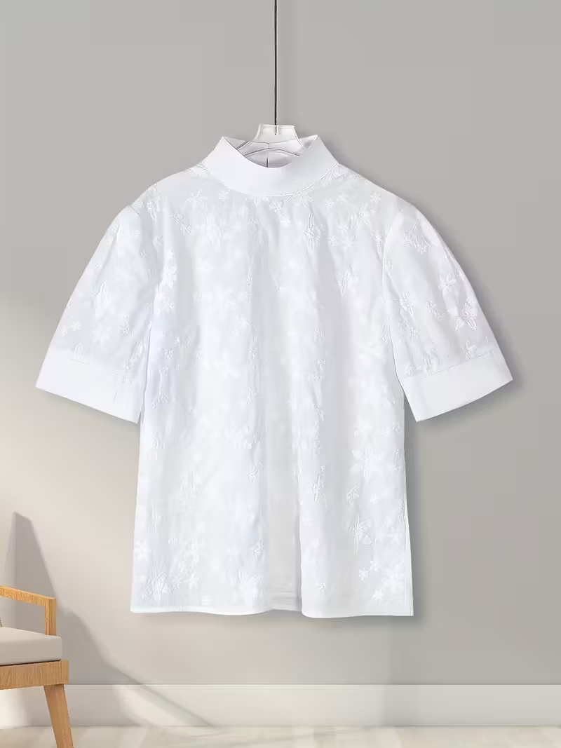 Agnès Paris | Blouse Élégante à Motifs Floraux