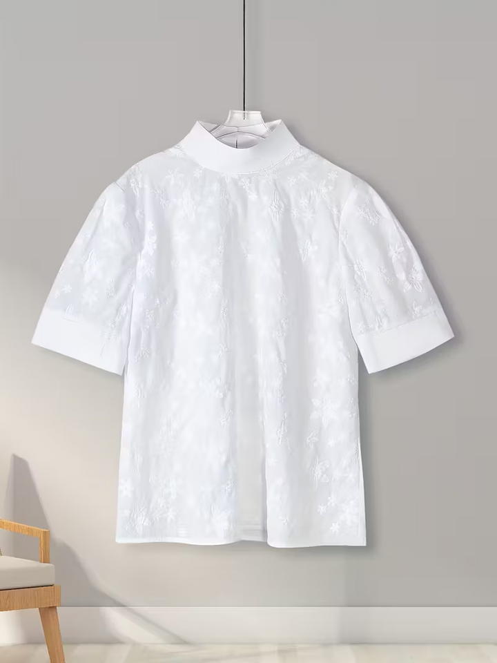 Agnès Paris | Blouse Élégante à Motifs Floraux