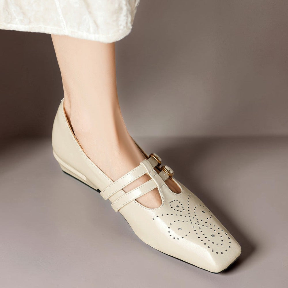 Agnès Paris | Babies Cuir Double Bride Pauline