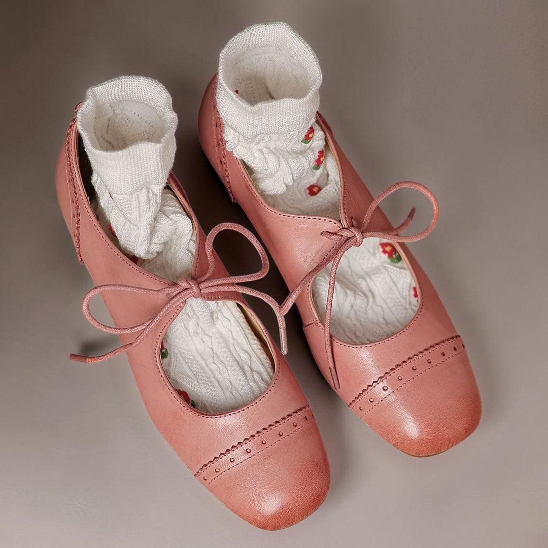 Agnès Paris | Derbies Cuir Ciselé Amélie