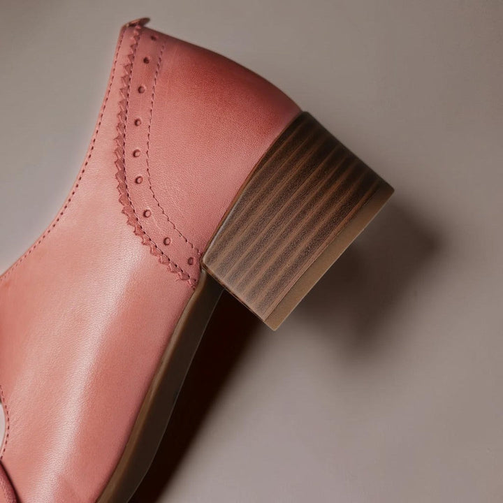 Agnès Paris | Derbies Cuir Ciselé Amélie
