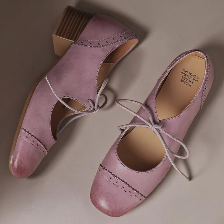Agnès Paris | Derbies Cuir Ciselé Amélie