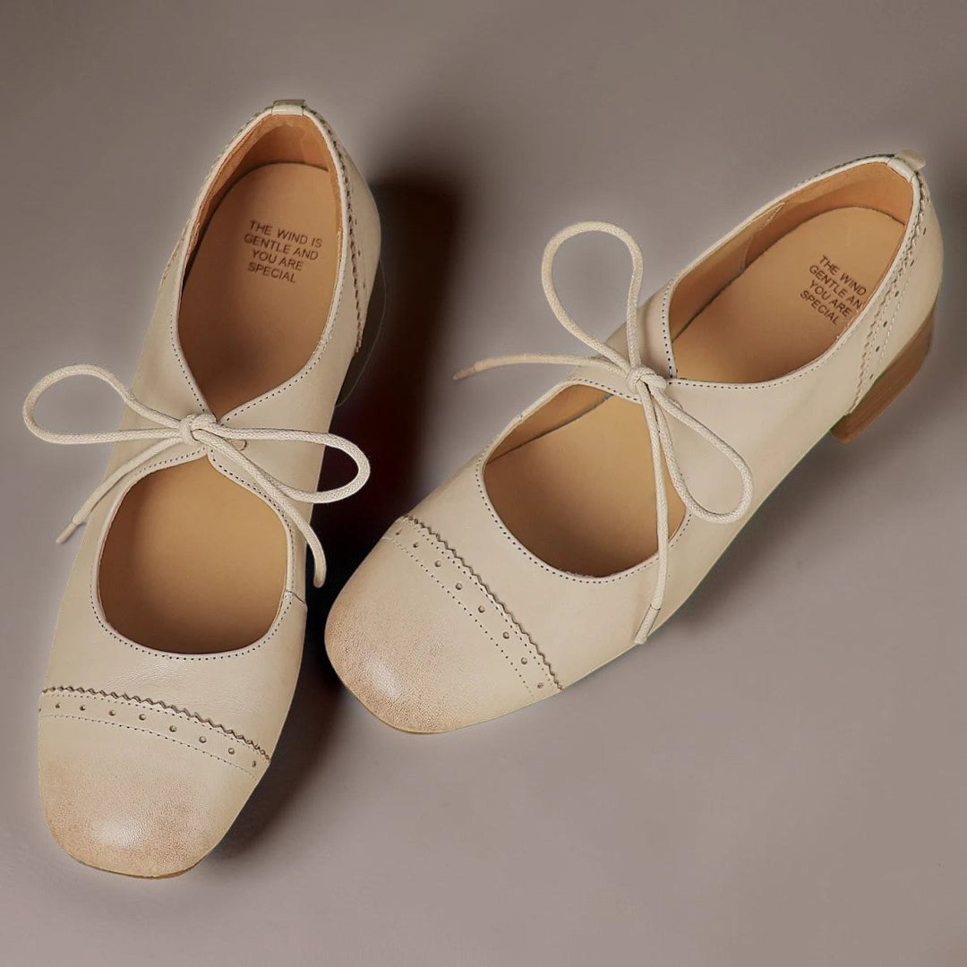 Agnès Paris | Derbies Cuir Ciselé Amélie