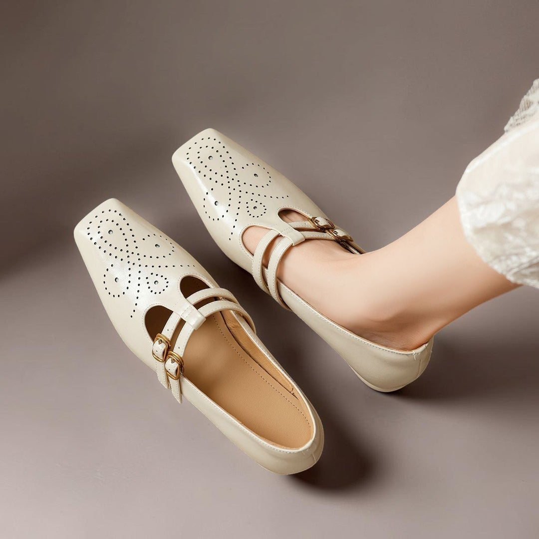 Agnès Paris | Babies Cuir Double Bride Pauline