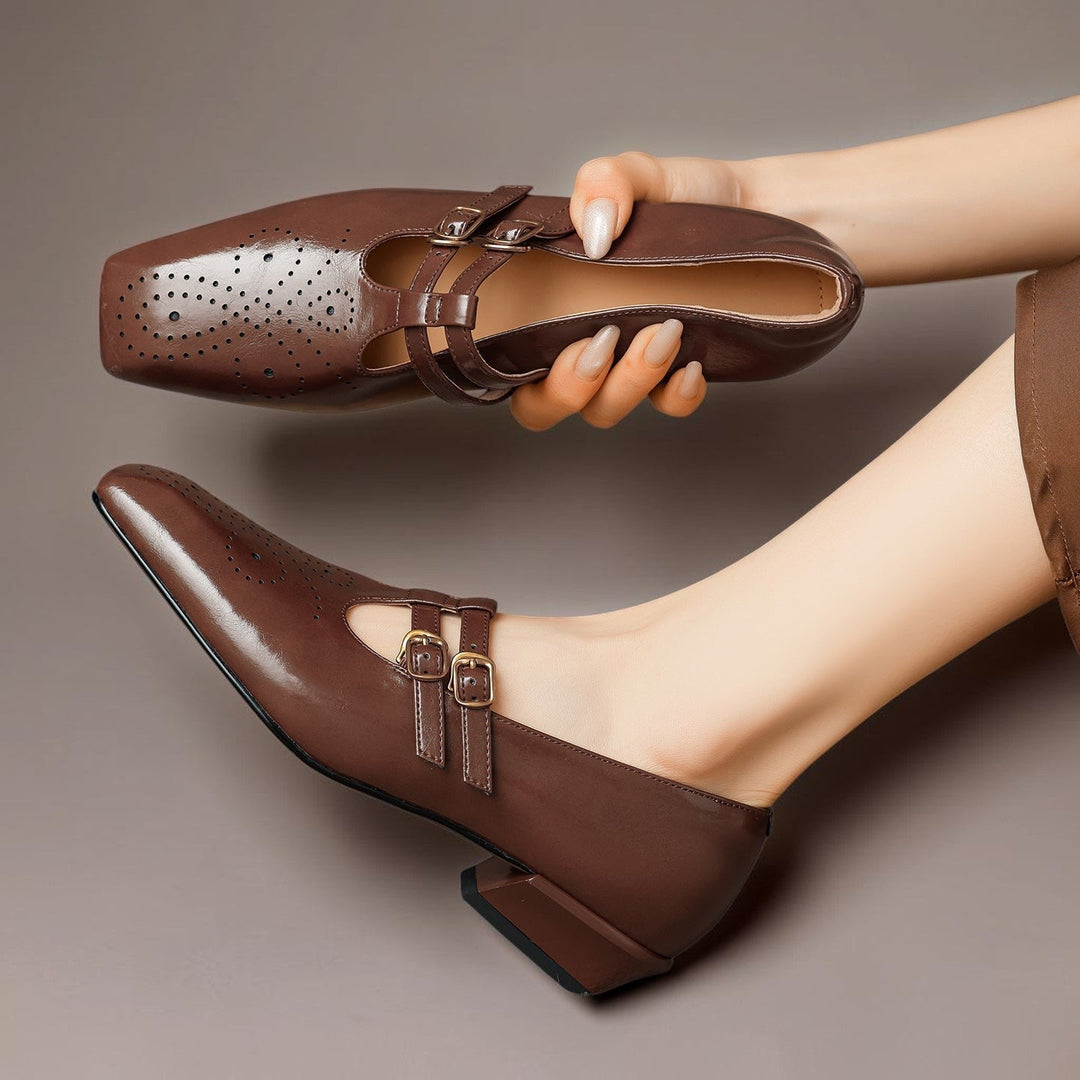 Agnès Paris | Babies Cuir Double Bride Pauline