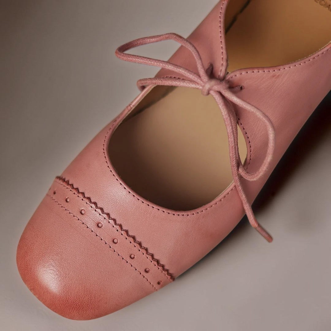 Agnès Paris | Derbies Cuir Ciselé Amélie