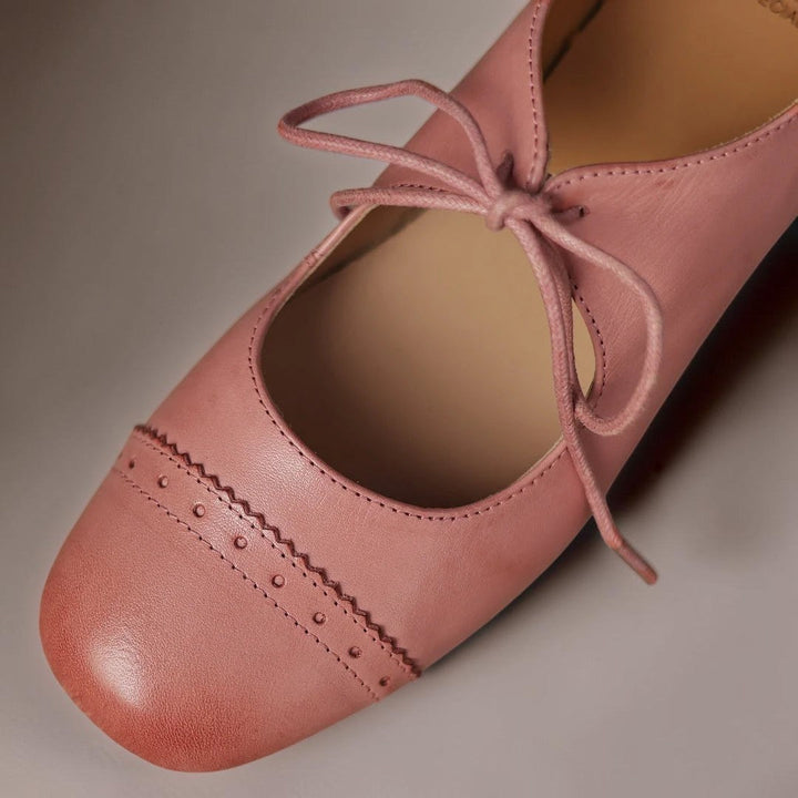 Agnès Paris | Derbies Cuir Ciselé Amélie