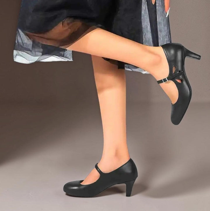 Agnès Paris | Escarpins Noirs Bout Fermé Sylvie
