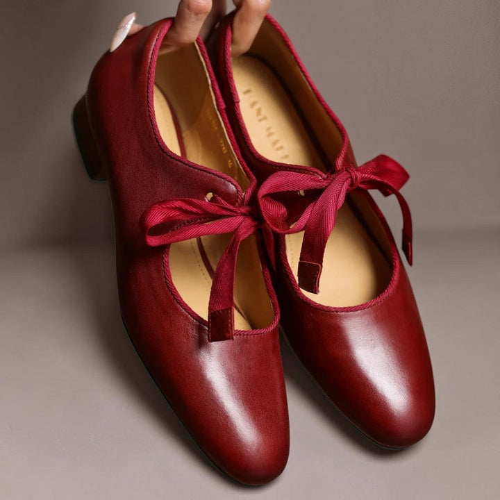 Agnès Paris | Ballerines Cuir à Nœud Sophie