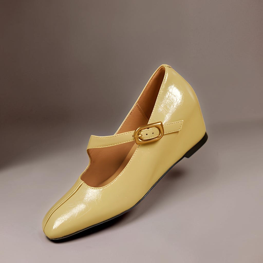 Agnès Paris | Babies Cuir Bout Carré Michèle